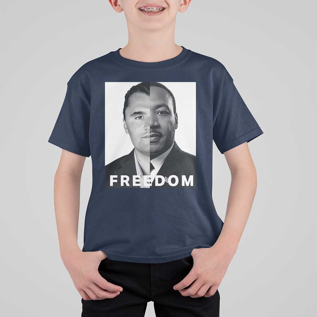 Freedom Charlie Kirk T Shirt For Kid Martin Luther King Jr - Wonder Print Shop