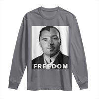 Freedom Charlie Kirk Long Sleeve Shirt Martin Luther King Jr - Wonder Print Shop