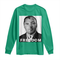 Freedom Charlie Kirk Long Sleeve Shirt Martin Luther King Jr - Wonder Print Shop