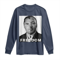Freedom Charlie Kirk Long Sleeve Shirt Martin Luther King Jr - Wonder Print Shop