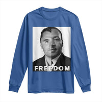 Freedom Charlie Kirk Long Sleeve Shirt Martin Luther King Jr - Wonder Print Shop