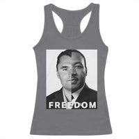 Freedom Charlie Kirk Racerback Tank Top Martin Luther King Jr - Wonder Print Shop