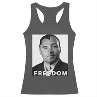 Freedom Charlie Kirk Racerback Tank Top Martin Luther King Jr - Wonder Print Shop