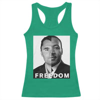Freedom Charlie Kirk Racerback Tank Top Martin Luther King Jr - Wonder Print Shop