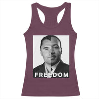 Freedom Charlie Kirk Racerback Tank Top Martin Luther King Jr - Wonder Print Shop