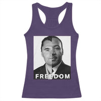 Freedom Charlie Kirk Racerback Tank Top Martin Luther King Jr - Wonder Print Shop