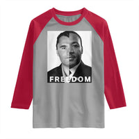 Freedom Charlie Kirk Raglan Shirt Martin Luther King Jr - Wonder Print Shop