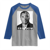 Freedom Charlie Kirk Raglan Shirt Martin Luther King Jr - Wonder Print Shop