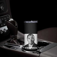 Freedom Charlie Kirk Skinny Tumbler Martin Luther King Jr - Wonder Print Shop