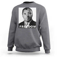 Freedom Charlie Kirk Sweatshirt Martin Luther King Jr - Wonder Print Shop