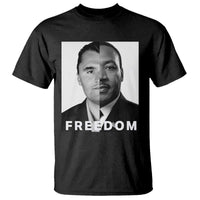 Freedom Charlie Kirk T Shirt Martin Luther King Jr - Wonder Print Shop