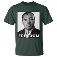 Freedom Charlie Kirk T Shirt Martin Luther King Jr - Wonder Print Shop