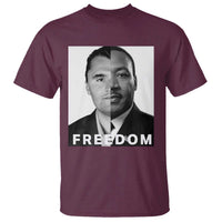 Freedom Charlie Kirk T Shirt Martin Luther King Jr - Wonder Print Shop