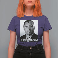 Freedom Charlie Kirk T Shirt For Women Martin Luther King Jr - Wonder Print Shop