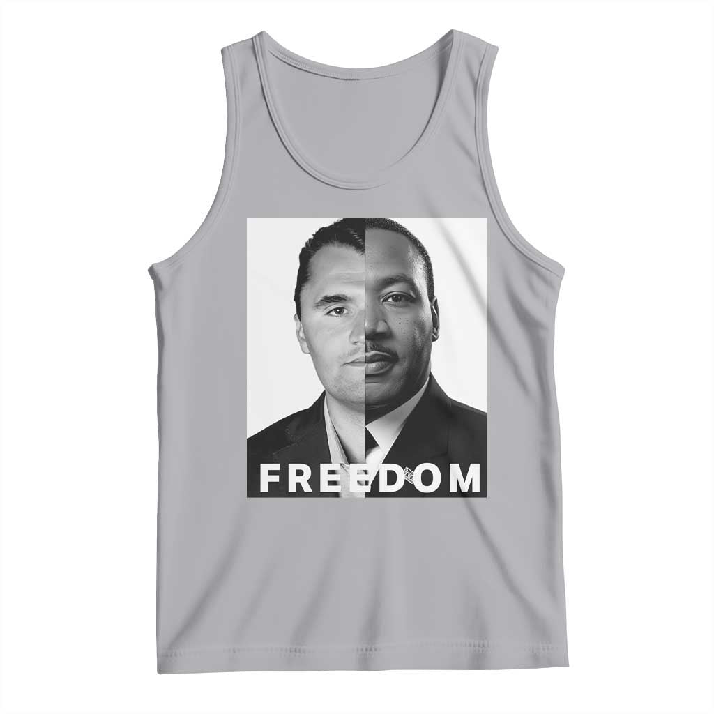 Freedom Charlie Kirk Tank Top Martin Luther King Jr - Wonder Print Shop