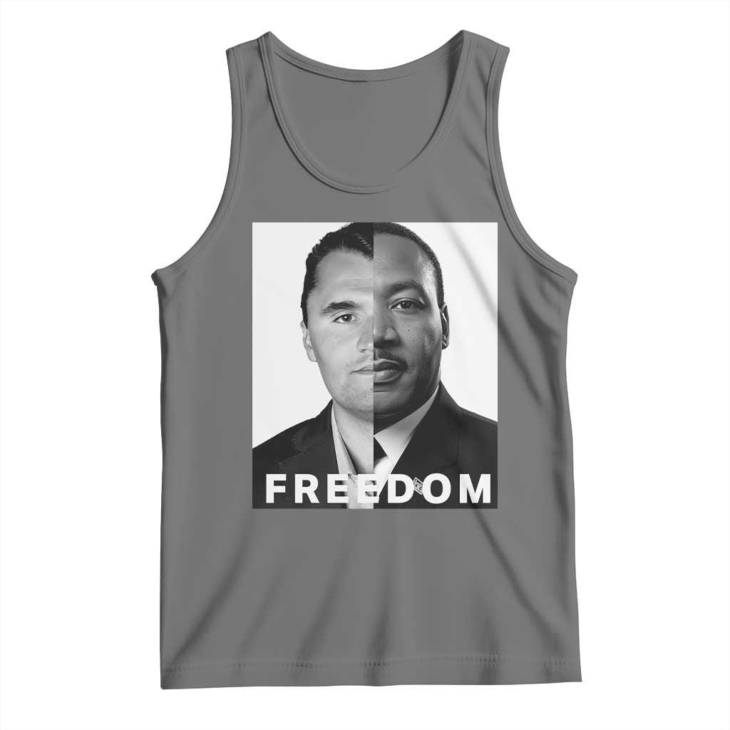 Freedom Charlie Kirk Tank Top Martin Luther King Jr - Wonder Print Shop