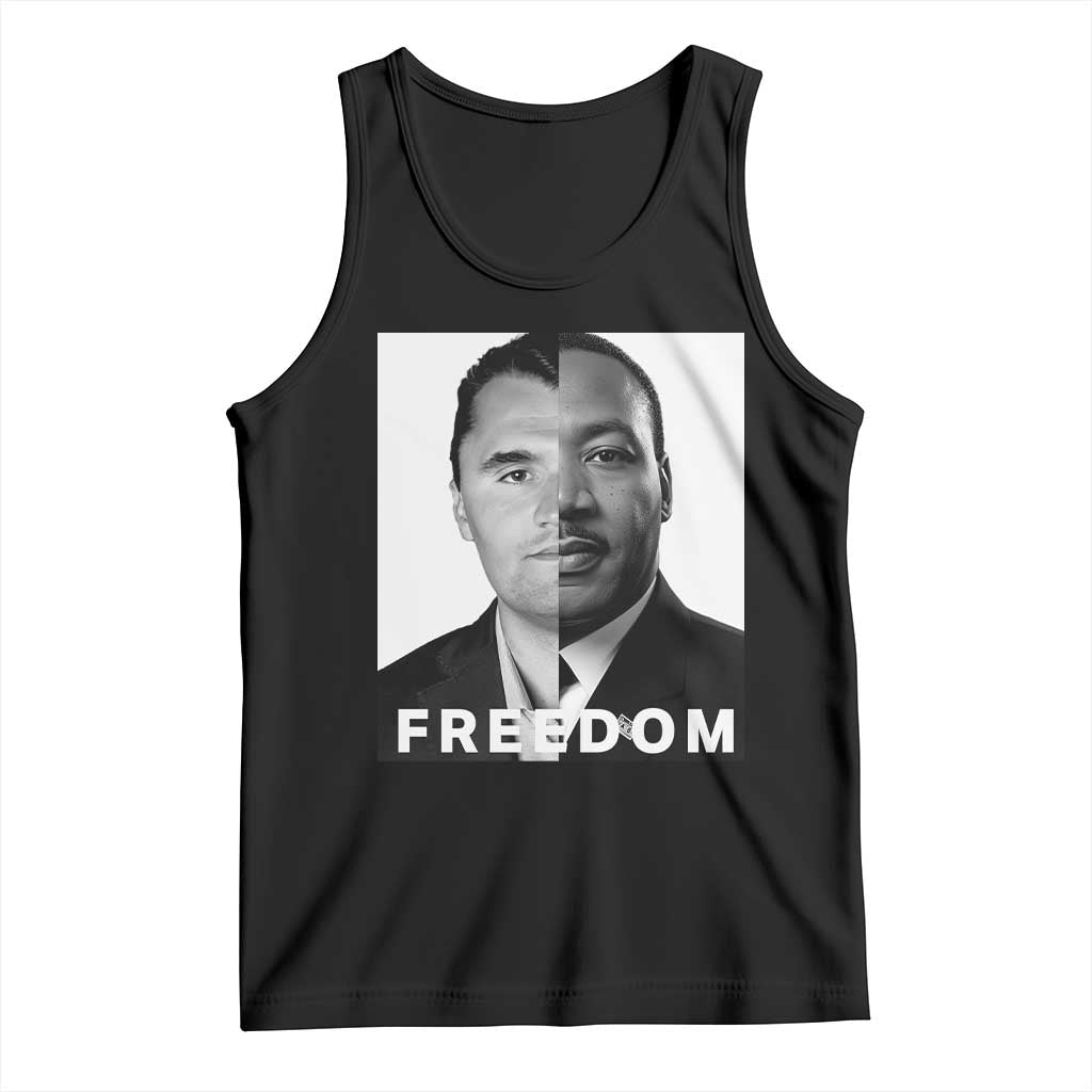 Freedom Charlie Kirk Tank Top Martin Luther King Jr - Wonder Print Shop