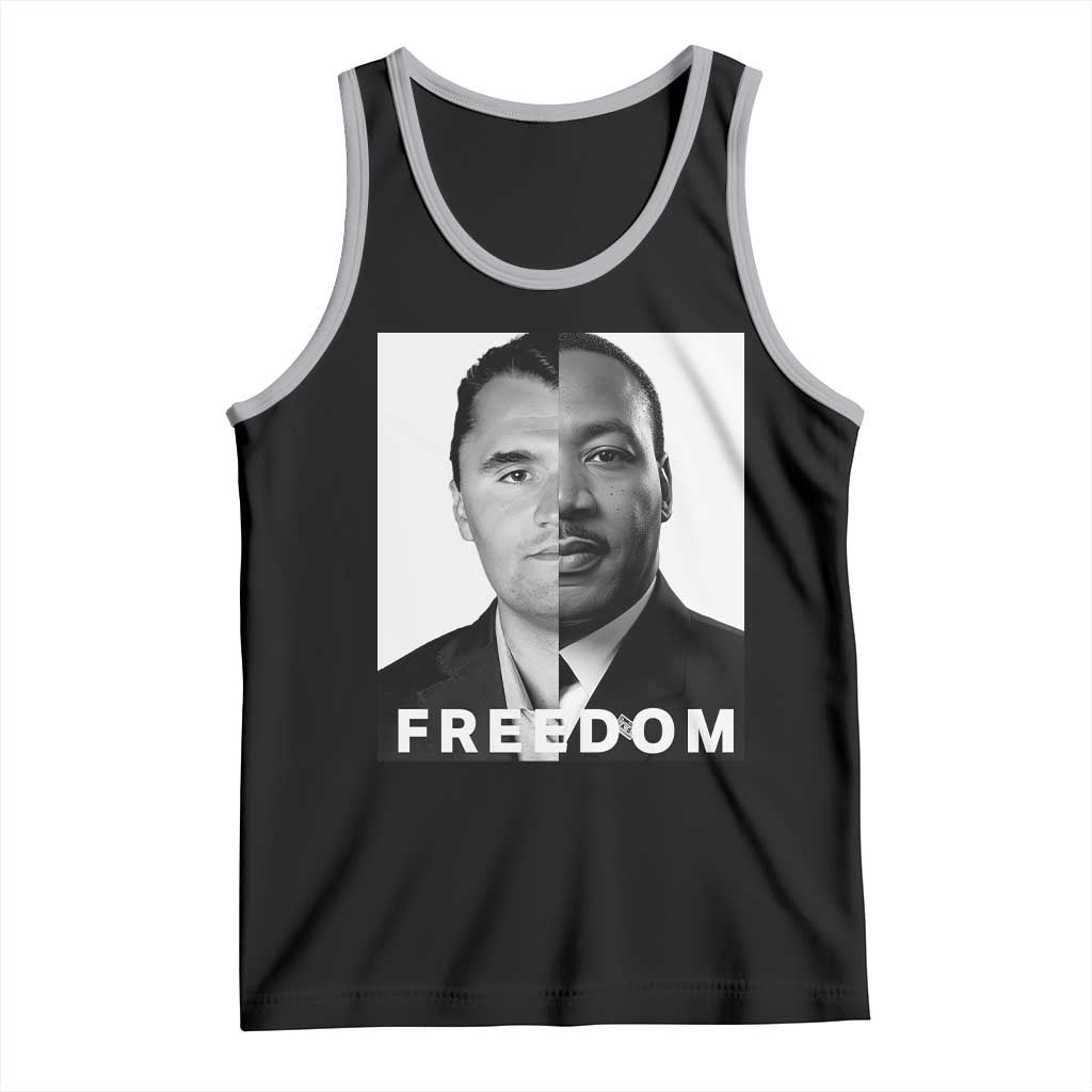 Freedom Charlie Kirk Tank Top Martin Luther King Jr - Wonder Print Shop