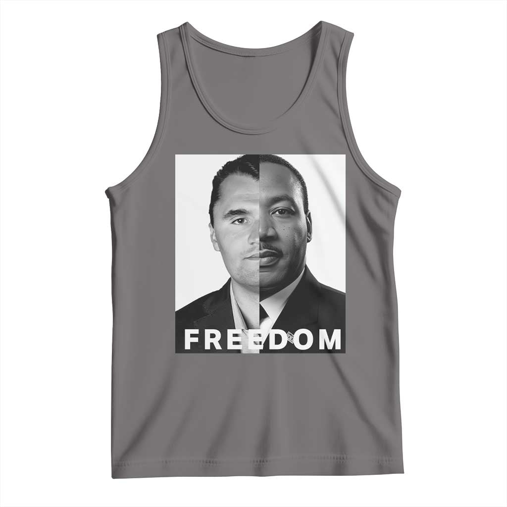 Freedom Charlie Kirk Tank Top Martin Luther King Jr - Wonder Print Shop