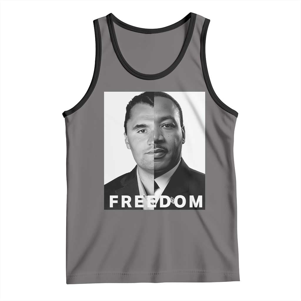 Freedom Charlie Kirk Tank Top Martin Luther King Jr - Wonder Print Shop