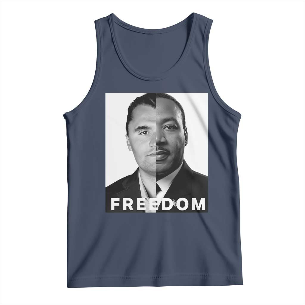Freedom Charlie Kirk Tank Top Martin Luther King Jr - Wonder Print Shop