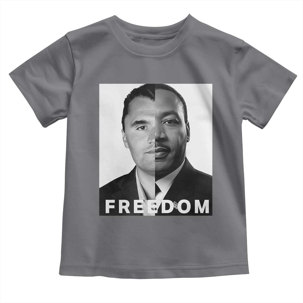Freedom Charlie Kirk Toddler T Shirt Martin Luther King Jr - Wonder Print Shop