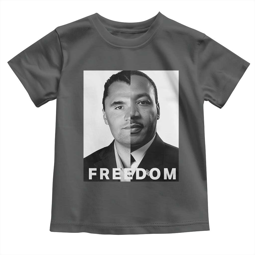 Freedom Charlie Kirk Toddler T Shirt Martin Luther King Jr - Wonder Print Shop