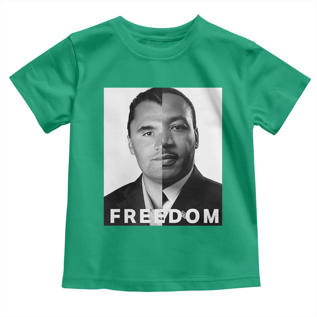 Freedom Charlie Kirk Toddler T Shirt Martin Luther King Jr - Wonder Print Shop