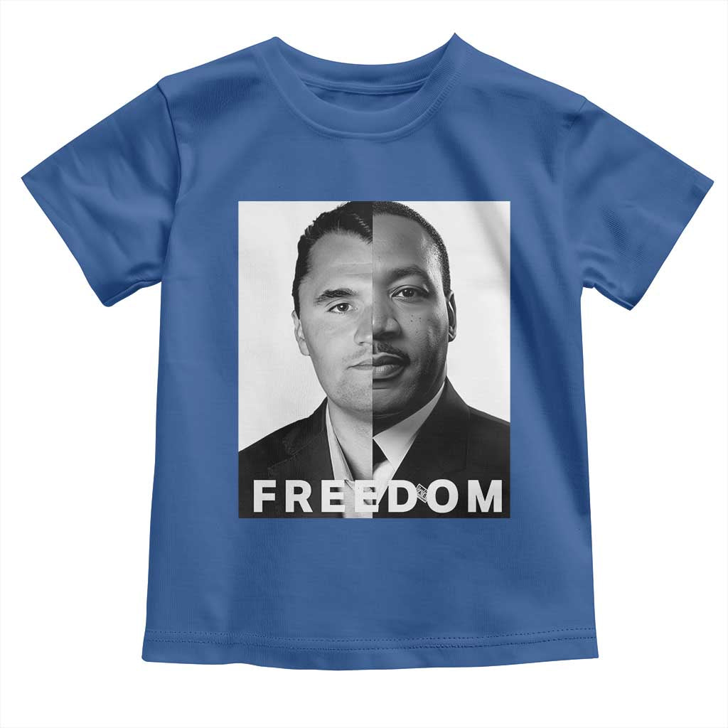 Freedom Charlie Kirk Toddler T Shirt Martin Luther King Jr - Wonder Print Shop