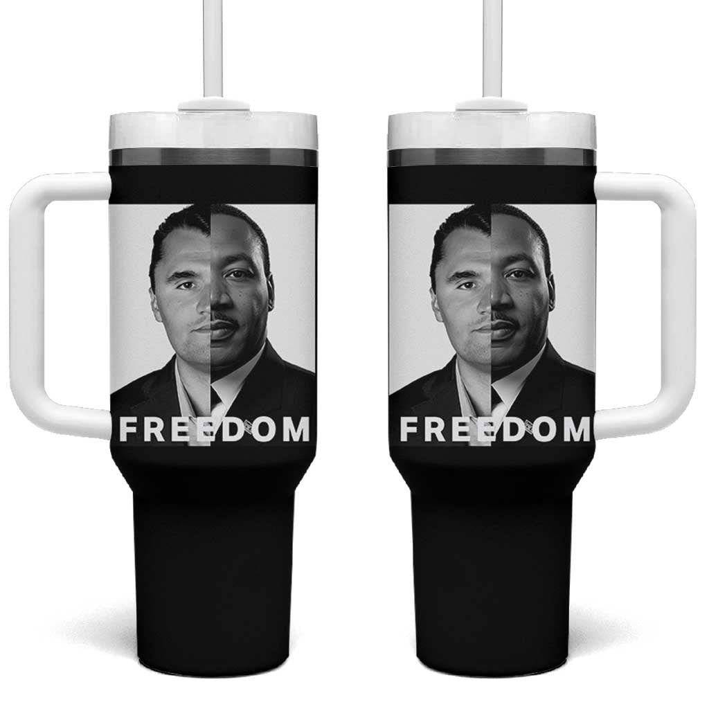 Freedom Charlie Kirk Tumbler With Handle Martin Luther King Jr - Wonder Print Shop