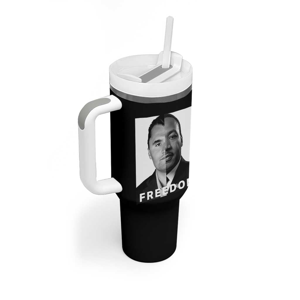 Freedom Charlie Kirk Tumbler With Handle Martin Luther King Jr - Wonder Print Shop