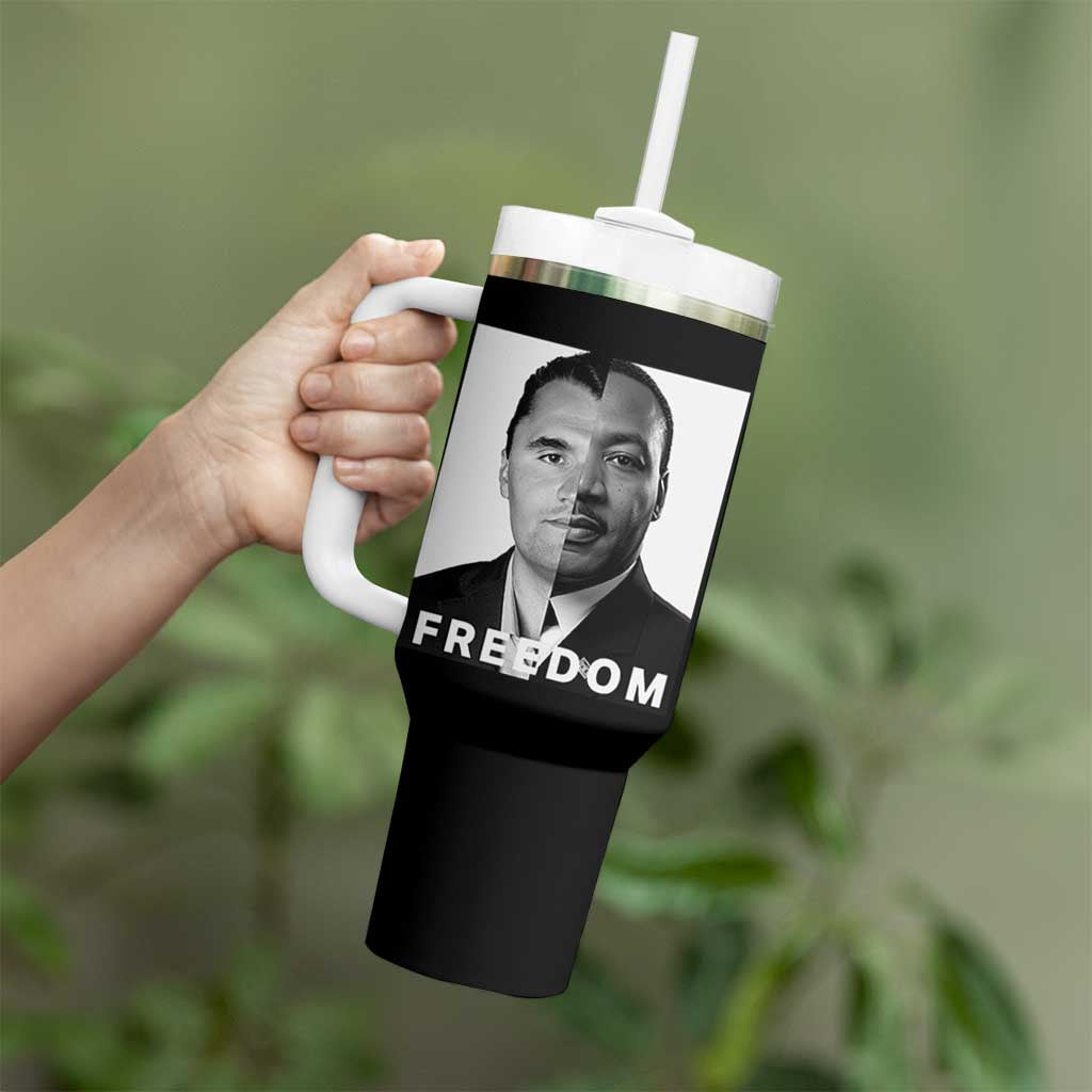 Freedom Charlie Kirk Tumbler With Handle Martin Luther King Jr - Wonder Print Shop