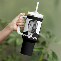 Freedom Charlie Kirk Tumbler With Handle Martin Luther King Jr - Wonder Print Shop