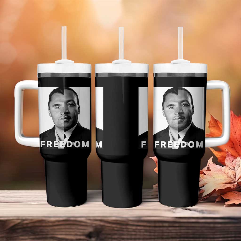 Freedom Charlie Kirk Tumbler With Handle Martin Luther King Jr - Wonder Print Shop