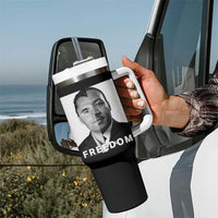 Freedom Charlie Kirk Tumbler With Handle Martin Luther King Jr - Wonder Print Shop
