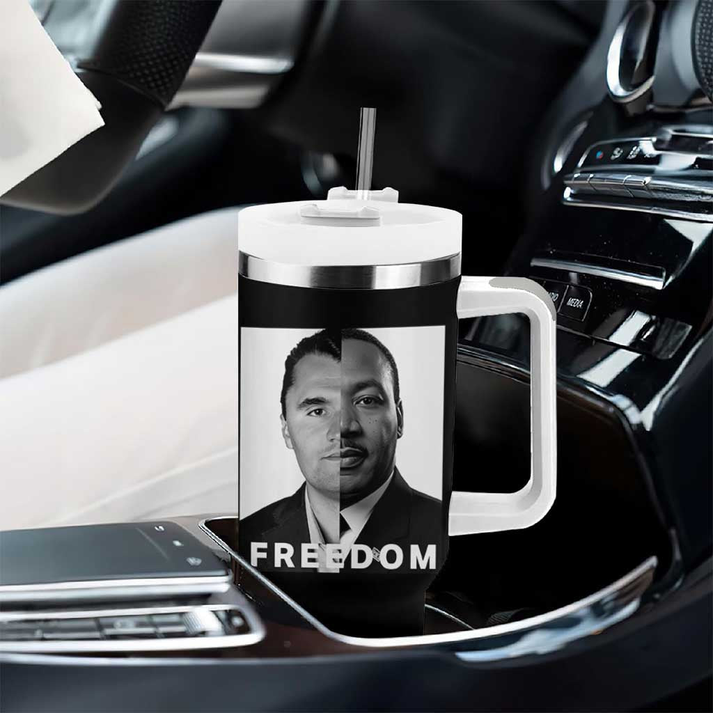 Freedom Charlie Kirk Tumbler With Handle Martin Luther King Jr - Wonder Print Shop