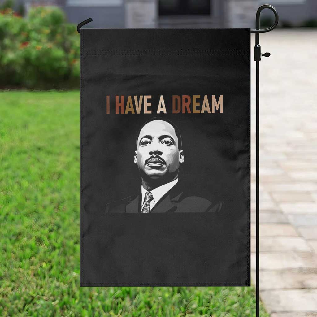 Martin Luther King Jr Garden Flag I Have a Dream Cool Melanin Black History - Wonder Print Shop