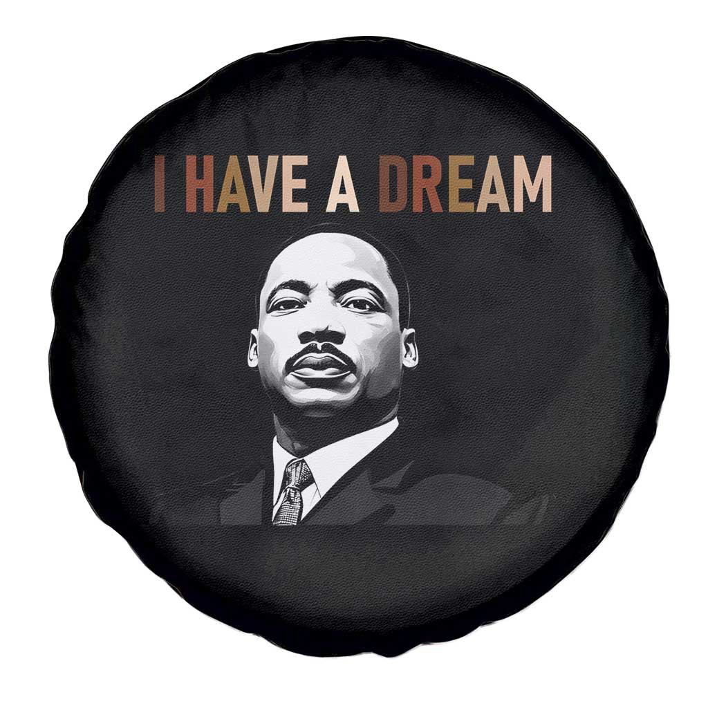 Martin Luther King Jr Spare Tire Cover I Have a Dream Cool Melanin Black History - Wonder Print Shop