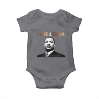 Martin Luther King Jr Baby Onesie I Have a Dream Cool Melanin Black History - Wonder Print Shop
