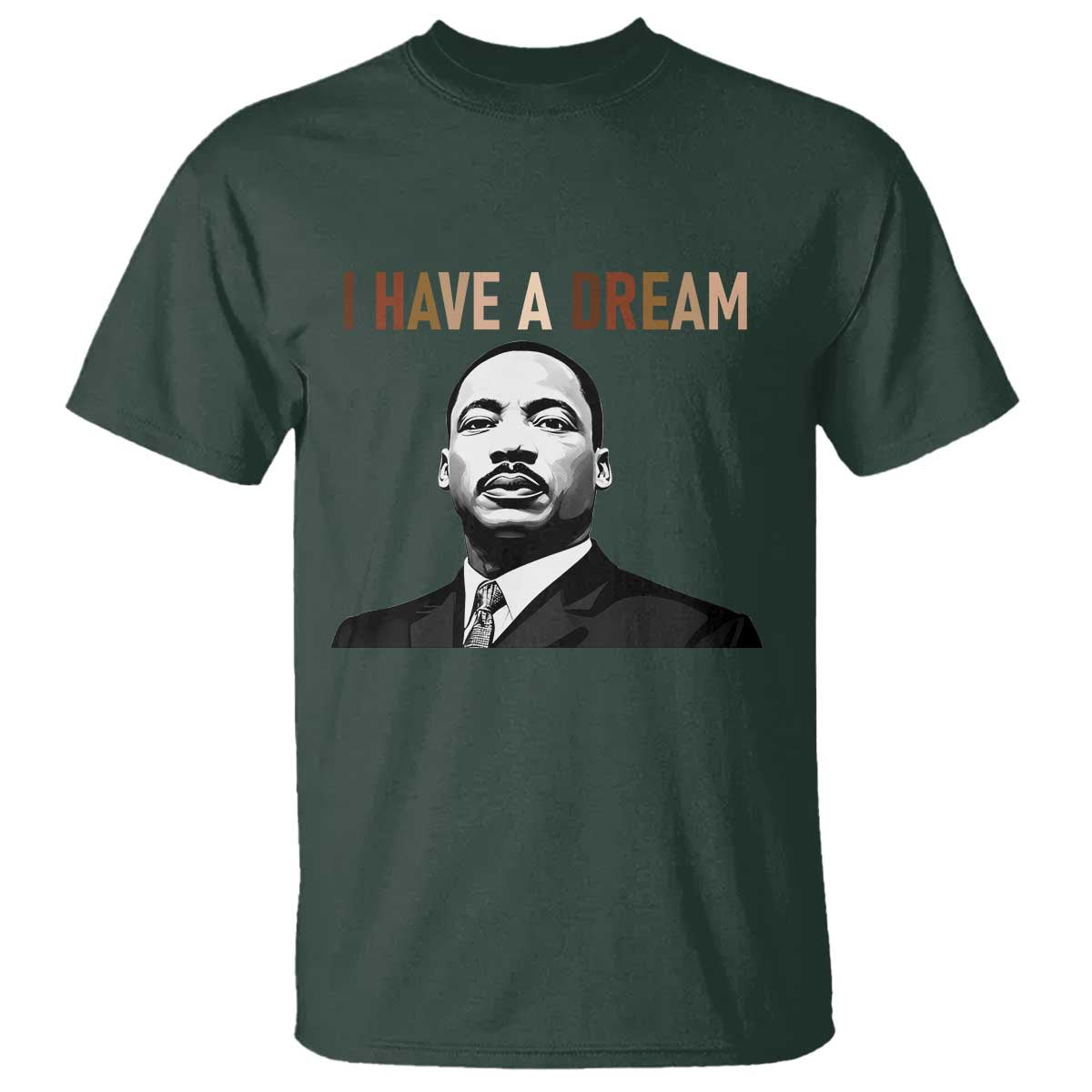 Martin Luther King Jr T Shirt I Have a Dream Cool Melanin Black History - Wonder Print Shop