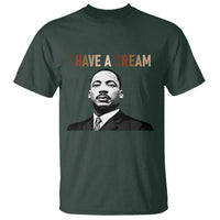 Martin Luther King Jr T Shirt I Have a Dream Cool Melanin Black History - Wonder Print Shop