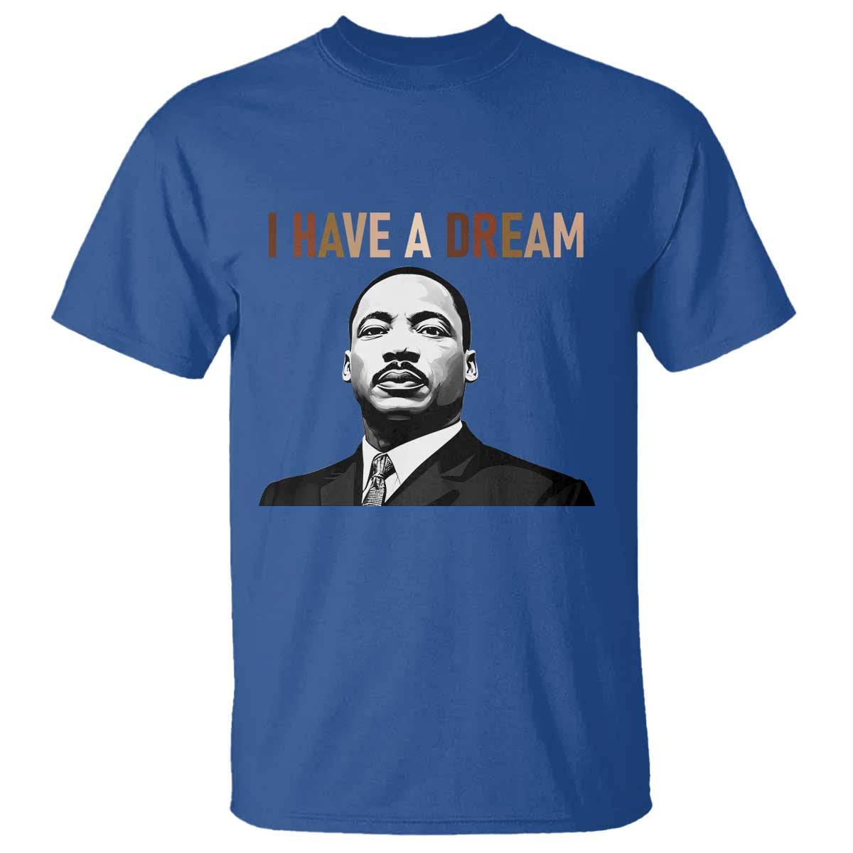 Martin Luther King Jr T Shirt I Have a Dream Cool Melanin Black History - Wonder Print Shop