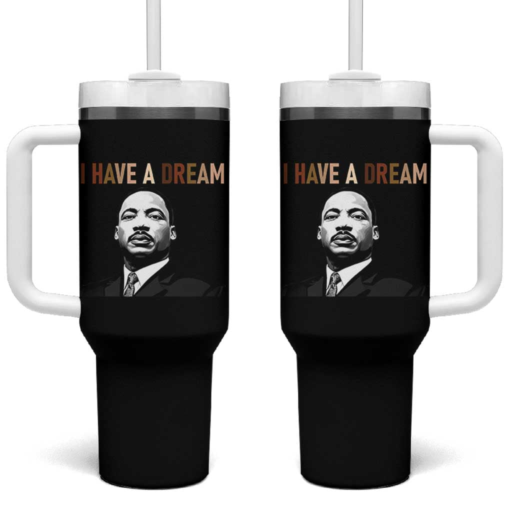Martin Luther King Jr Tumbler With Handle I Have a Dream Cool Melanin Black History - Wonder Print Shop