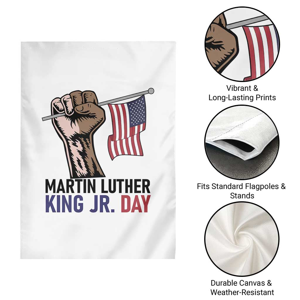 Martin Luther King Jr Garden Flag Black History Month - Wonder Print Shop