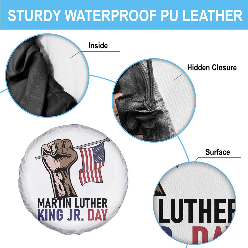 Martin Luther King Jr Spare Tire Cover Black History Month - Wonder Print Shop