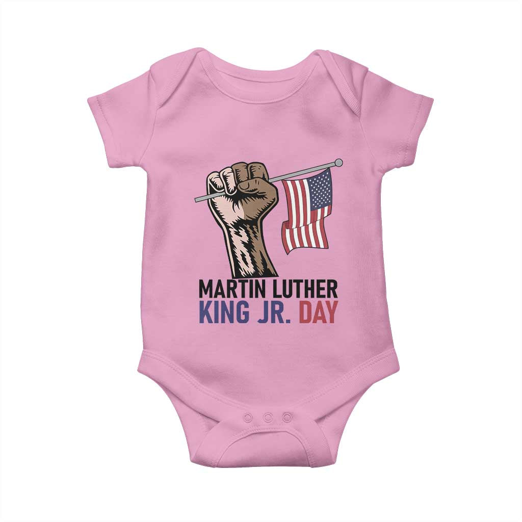 Martin Luther King Jr Baby Onesie Black History Month - Wonder Print Shop