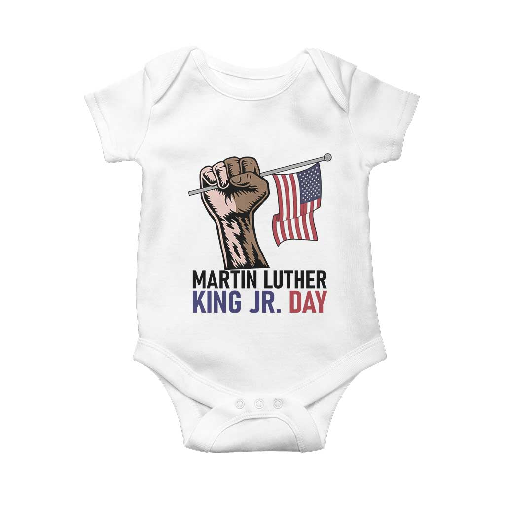 Martin Luther King Jr Baby Onesie Black History Month - Wonder Print Shop