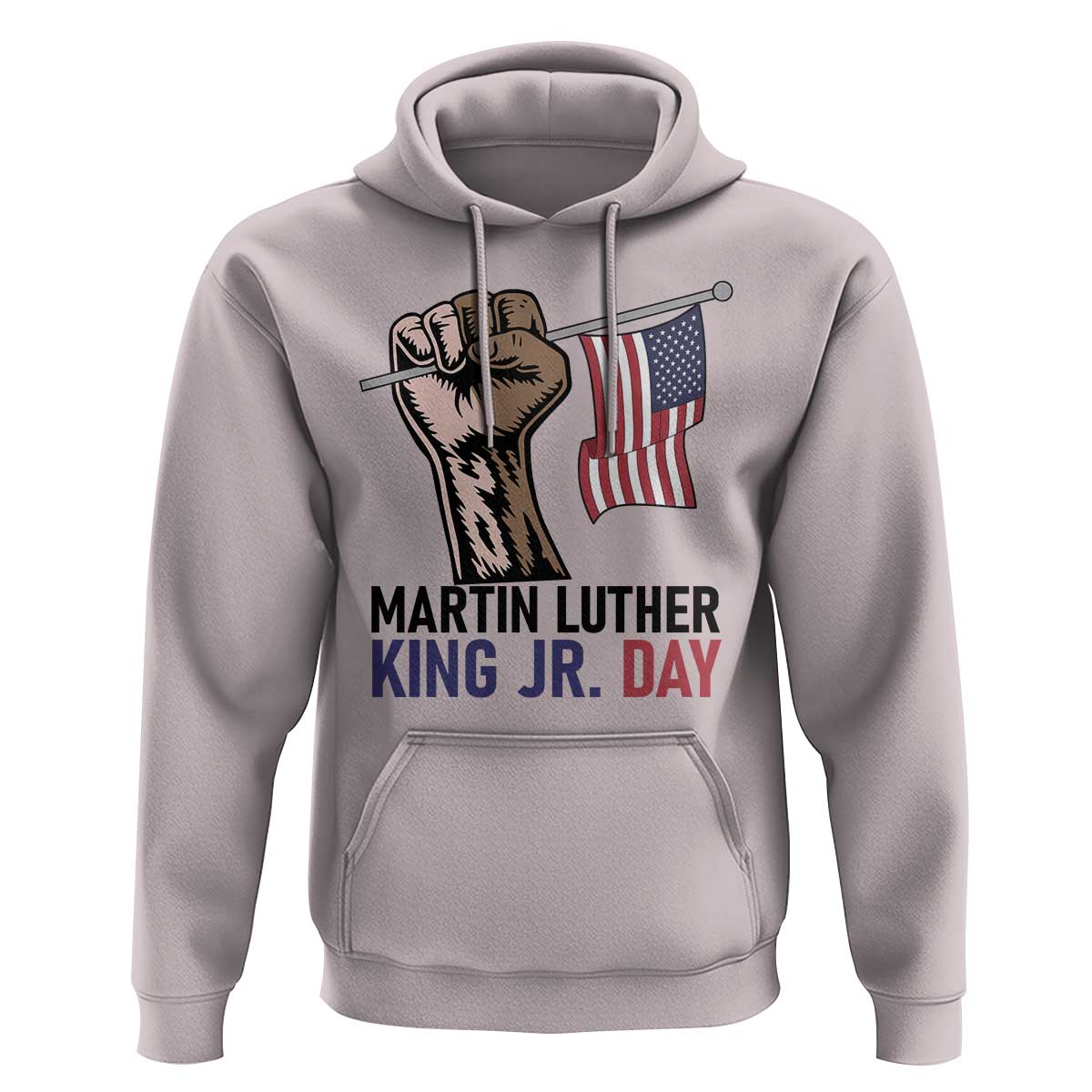 Martin Luther King Jr Hoodie Black History Month - Wonder Print Shop