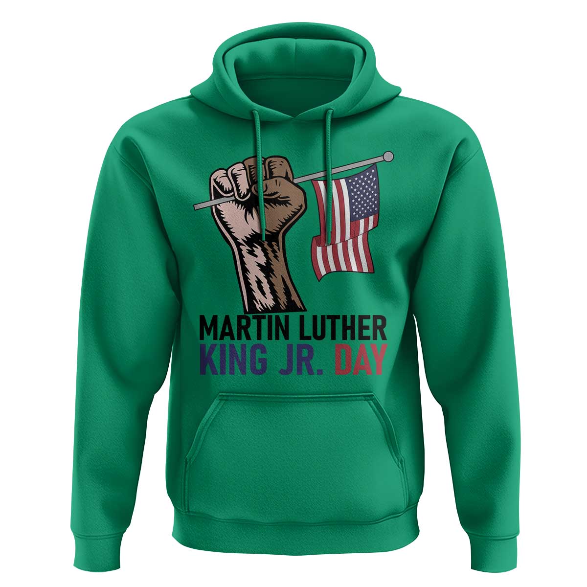 Martin Luther King Jr Hoodie Black History Month - Wonder Print Shop