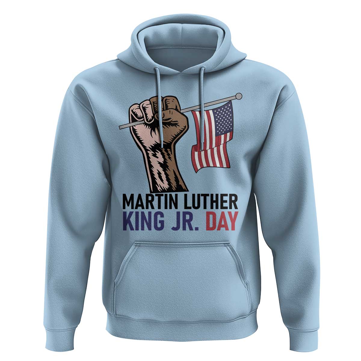 Martin Luther King Jr Hoodie Black History Month - Wonder Print Shop